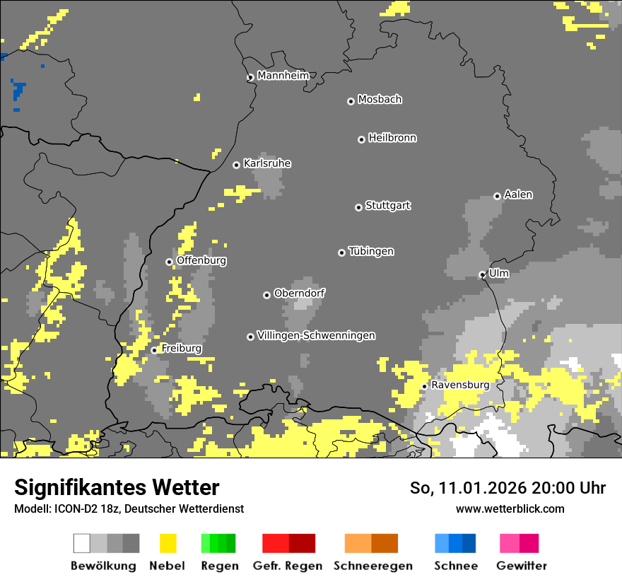 Signifikantes Wetter