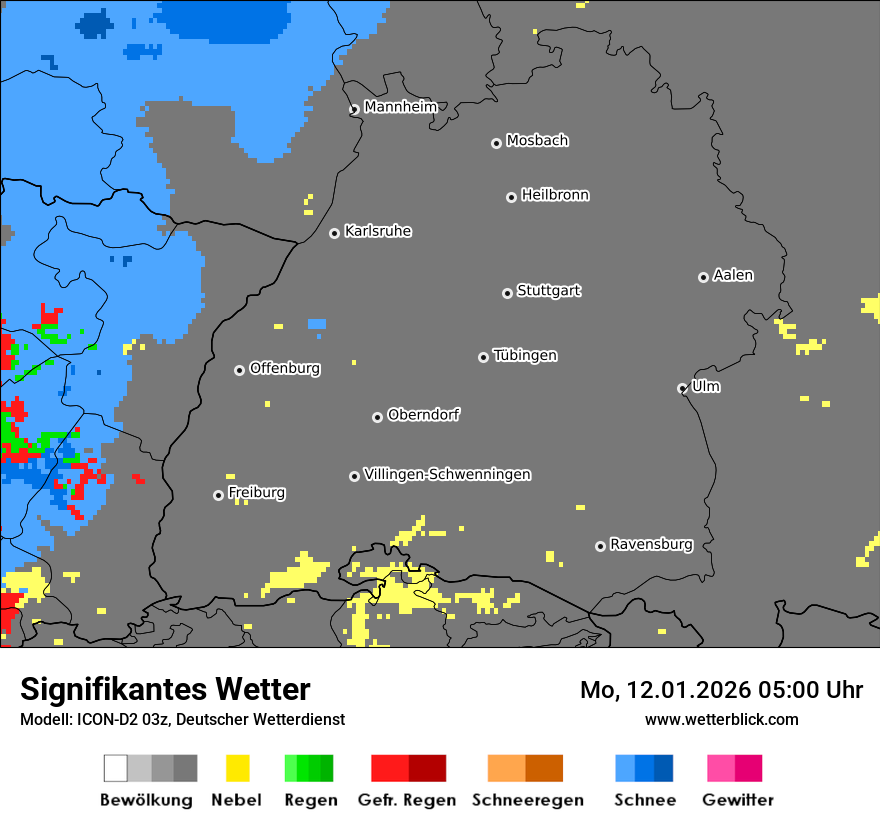 Signifikantes Wetter