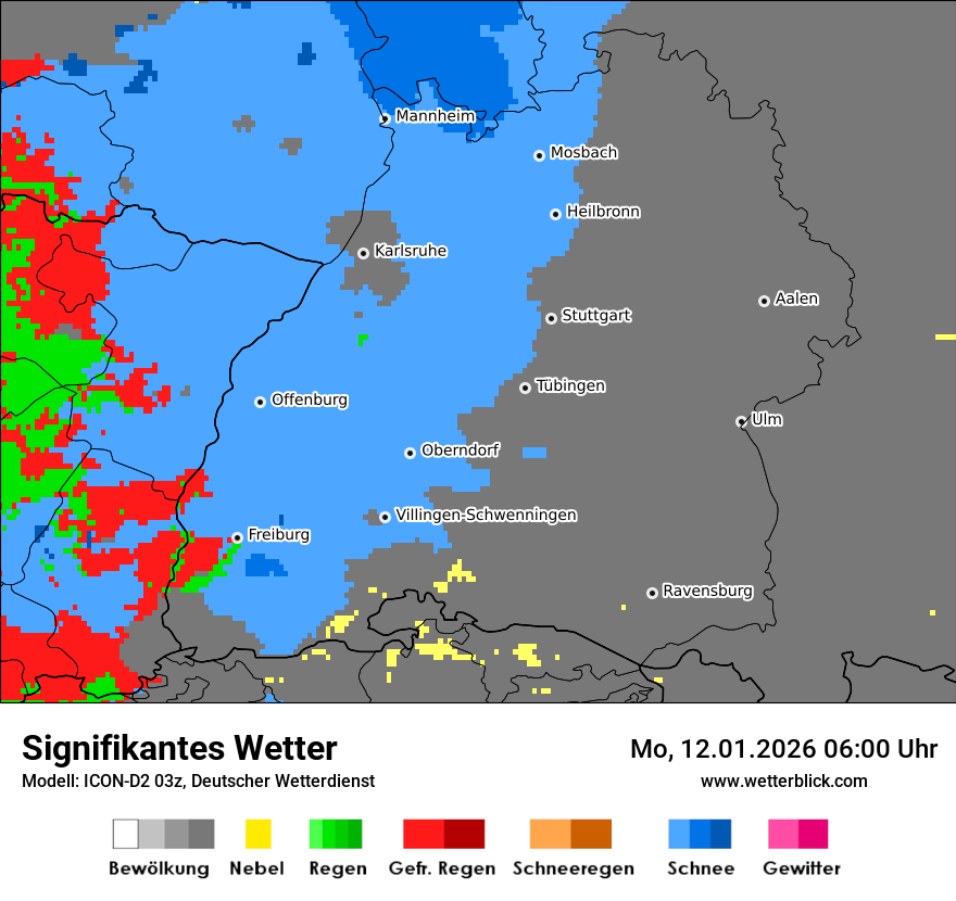 Signifikantes Wetter