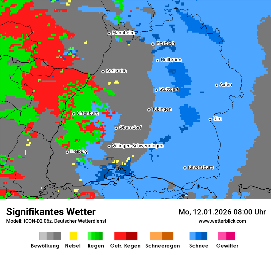 Signifikantes Wetter