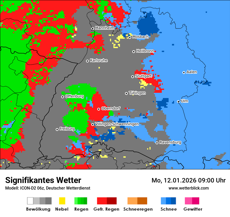 Signifikantes Wetter