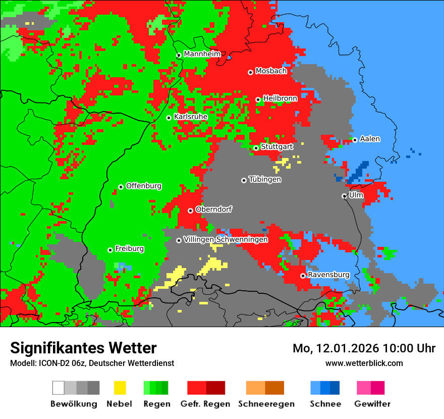 Signifikantes Wetter
