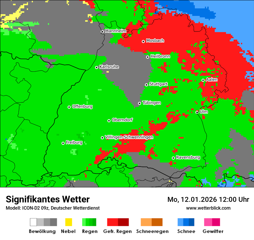 Signifikantes Wetter