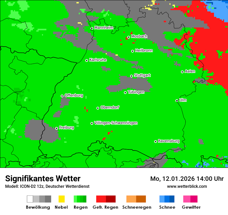 Signifikantes Wetter