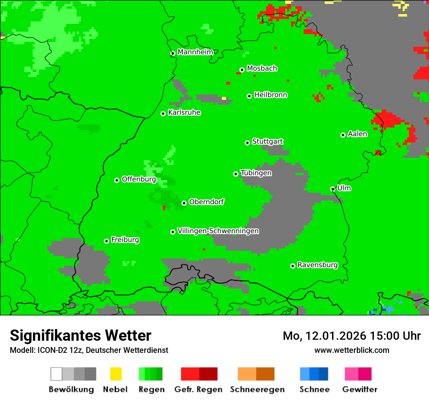 Signifikantes Wetter