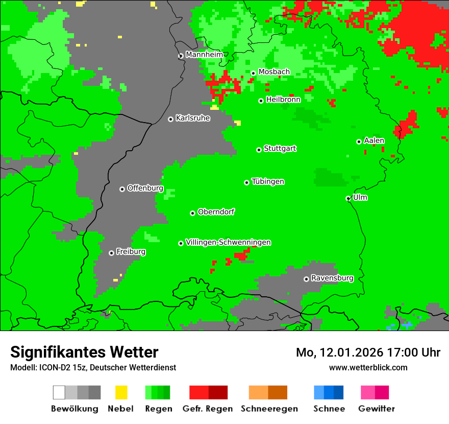 Signifikantes Wetter