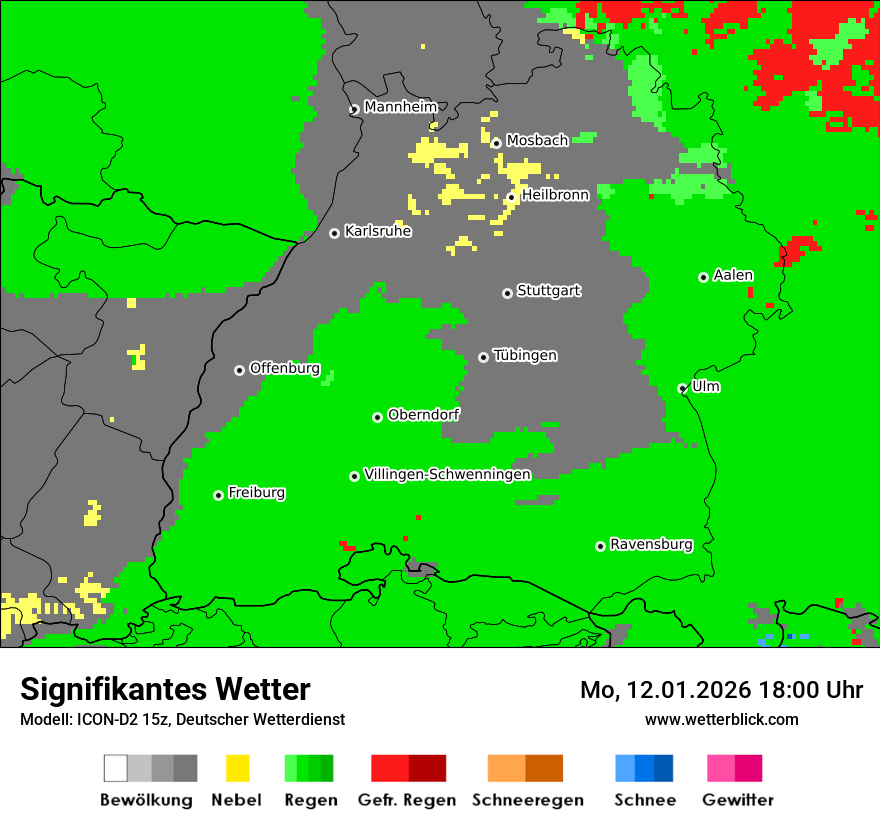 Signifikantes Wetter