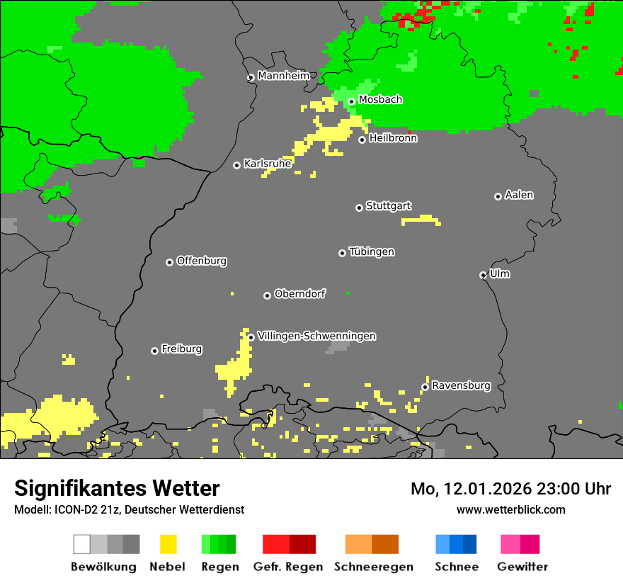 Signifikantes Wetter