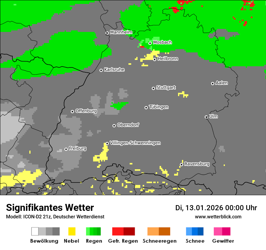 Signifikantes Wetter