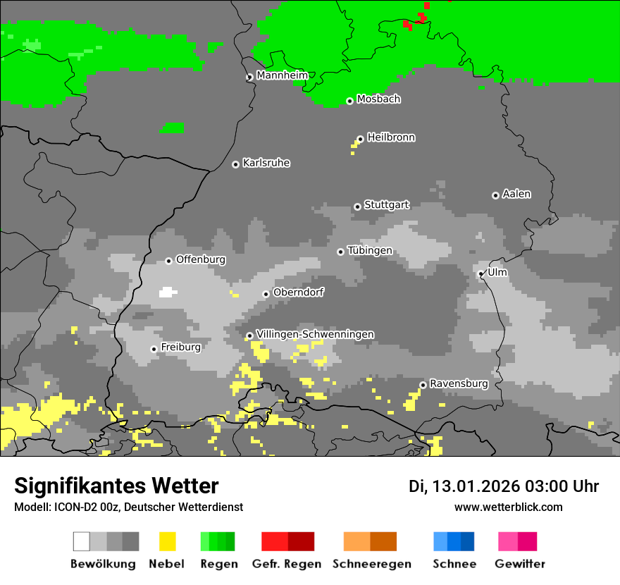 Signifikantes Wetter
