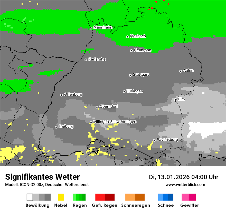 Signifikantes Wetter