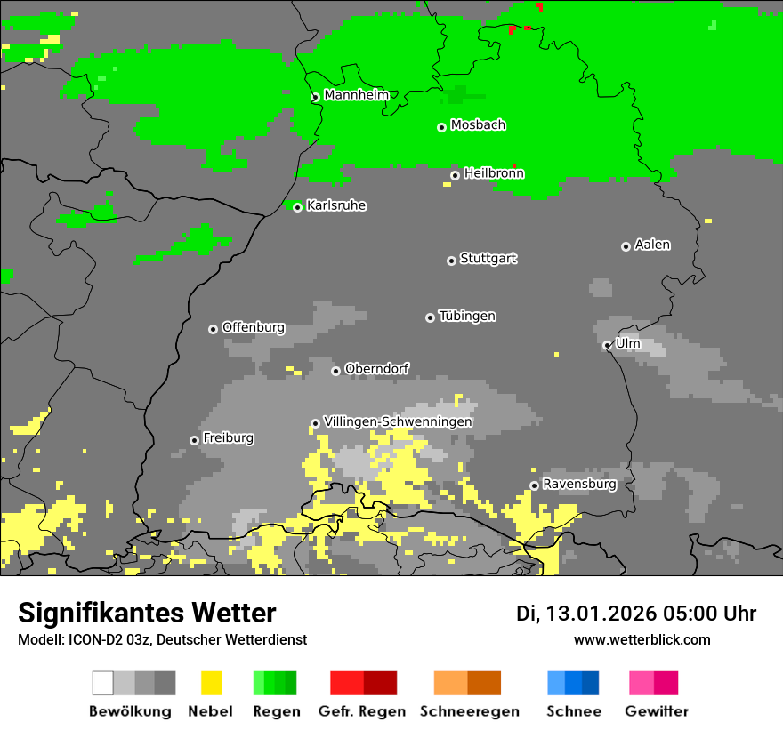 Signifikantes Wetter