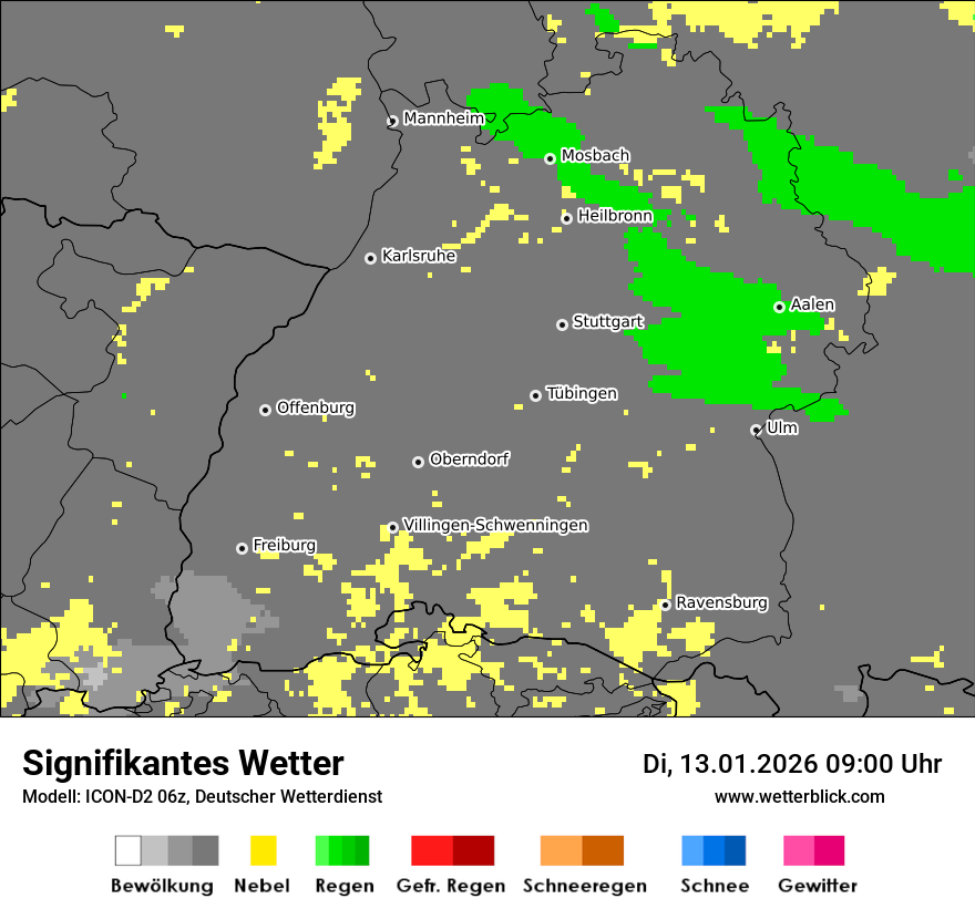 Signifikantes Wetter