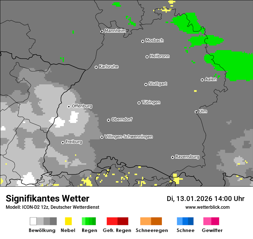 Signifikantes Wetter