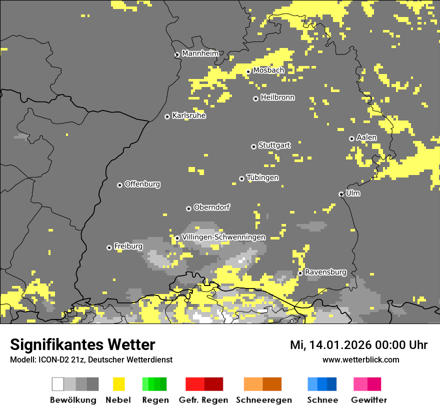 Signifikantes Wetter