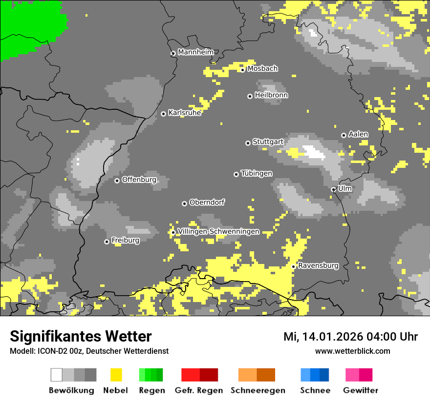 Signifikantes Wetter
