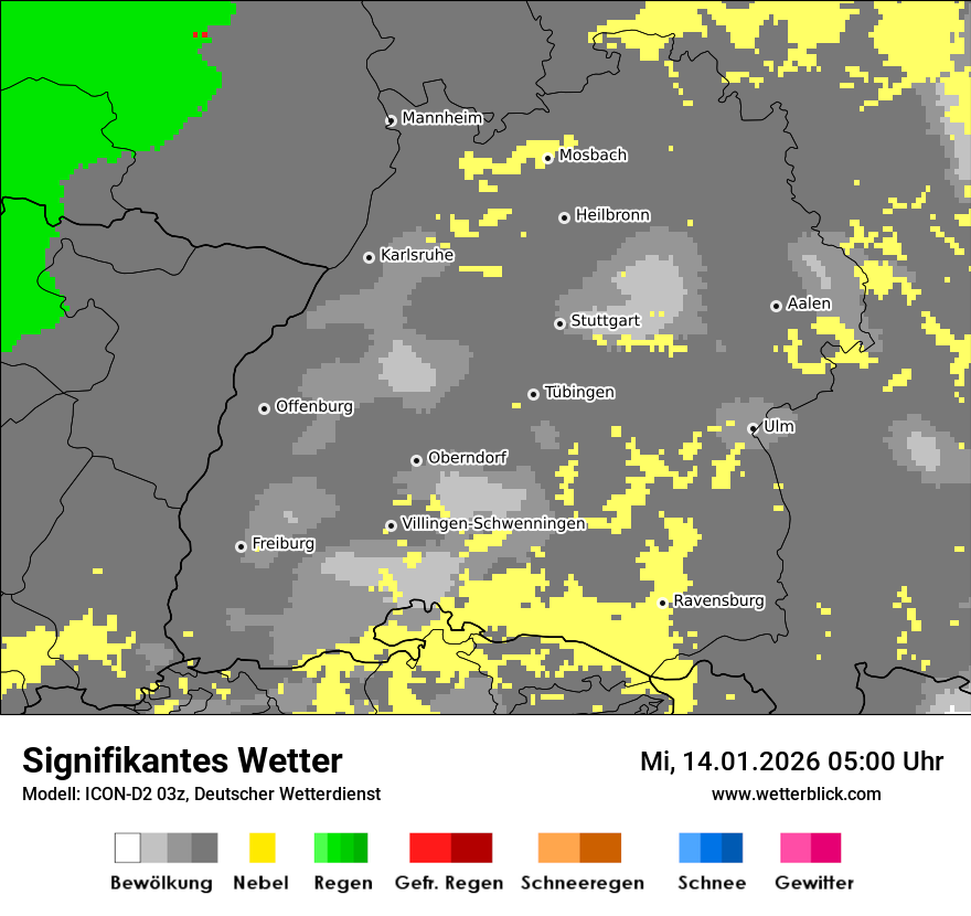 Signifikantes Wetter