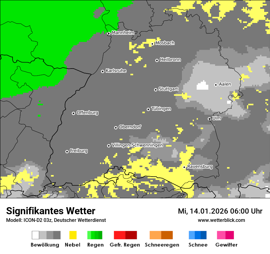 Signifikantes Wetter