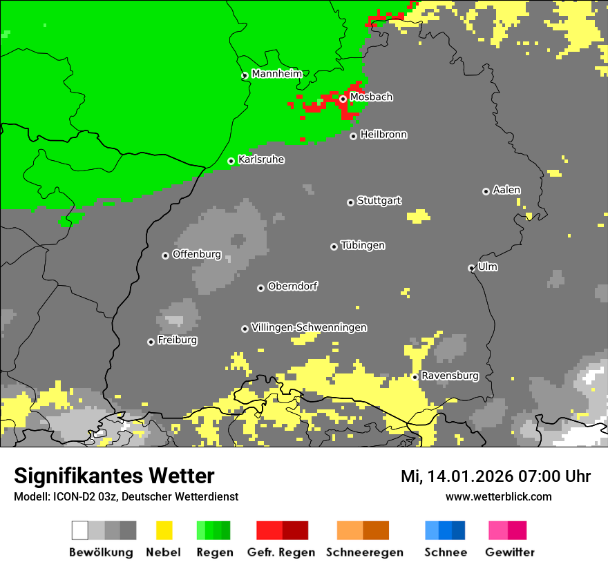Signifikantes Wetter