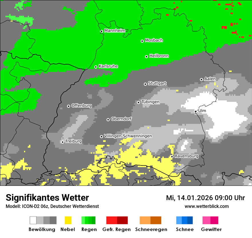 Signifikantes Wetter