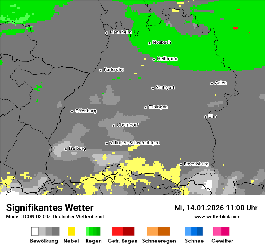 Signifikantes Wetter