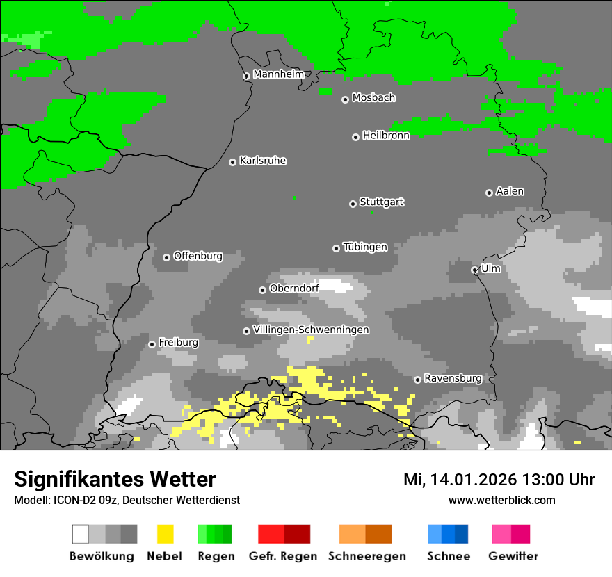 Signifikantes Wetter