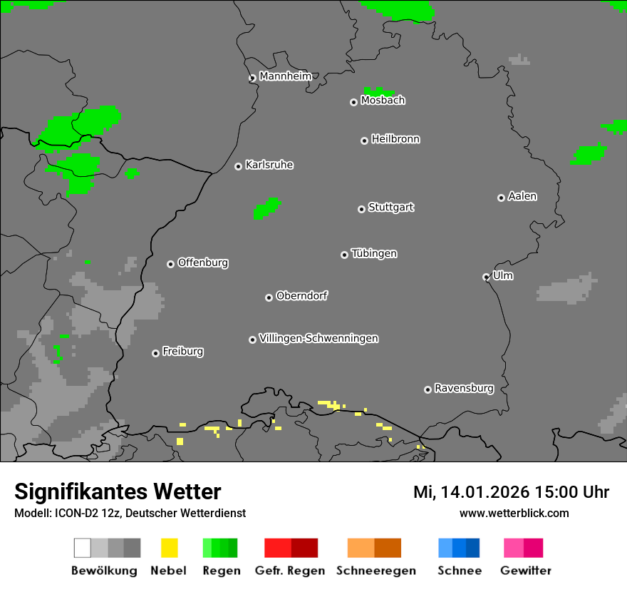 Signifikantes Wetter