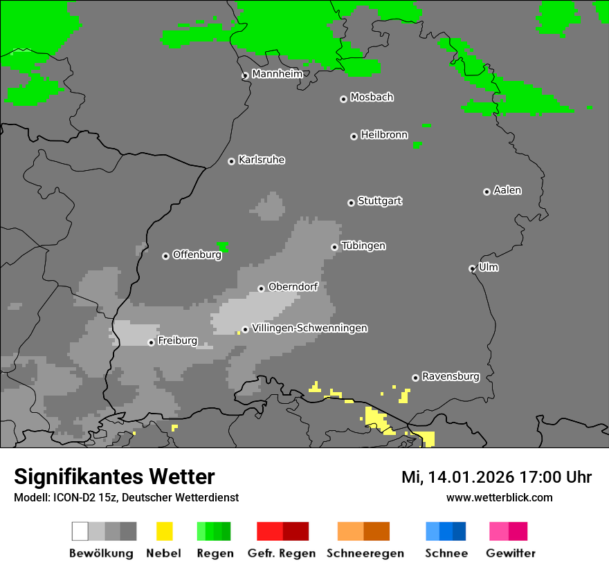 Signifikantes Wetter