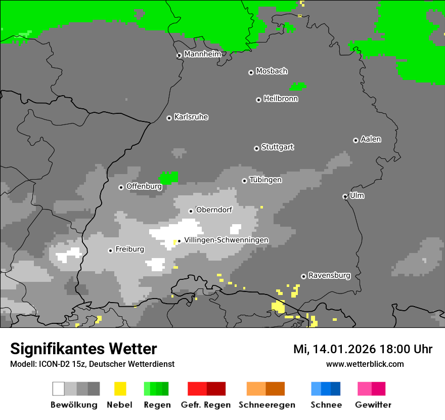 Signifikantes Wetter