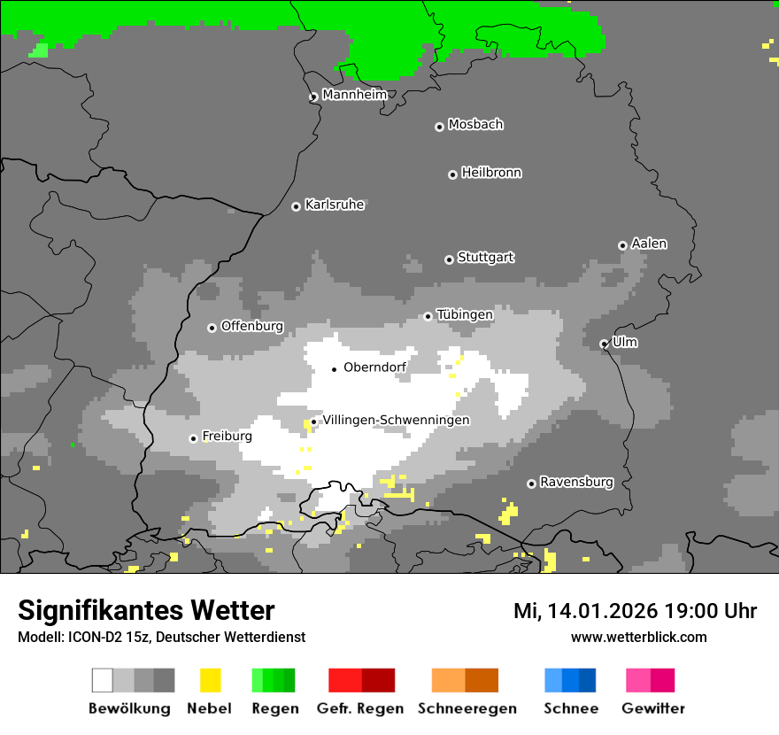 Signifikantes Wetter