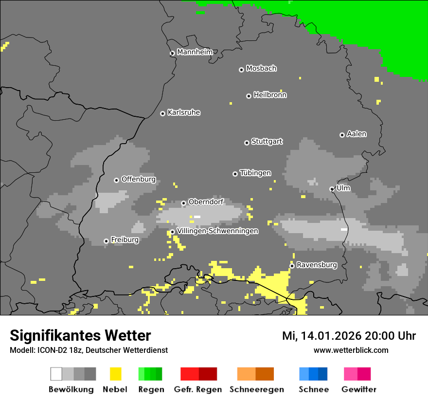Signifikantes Wetter