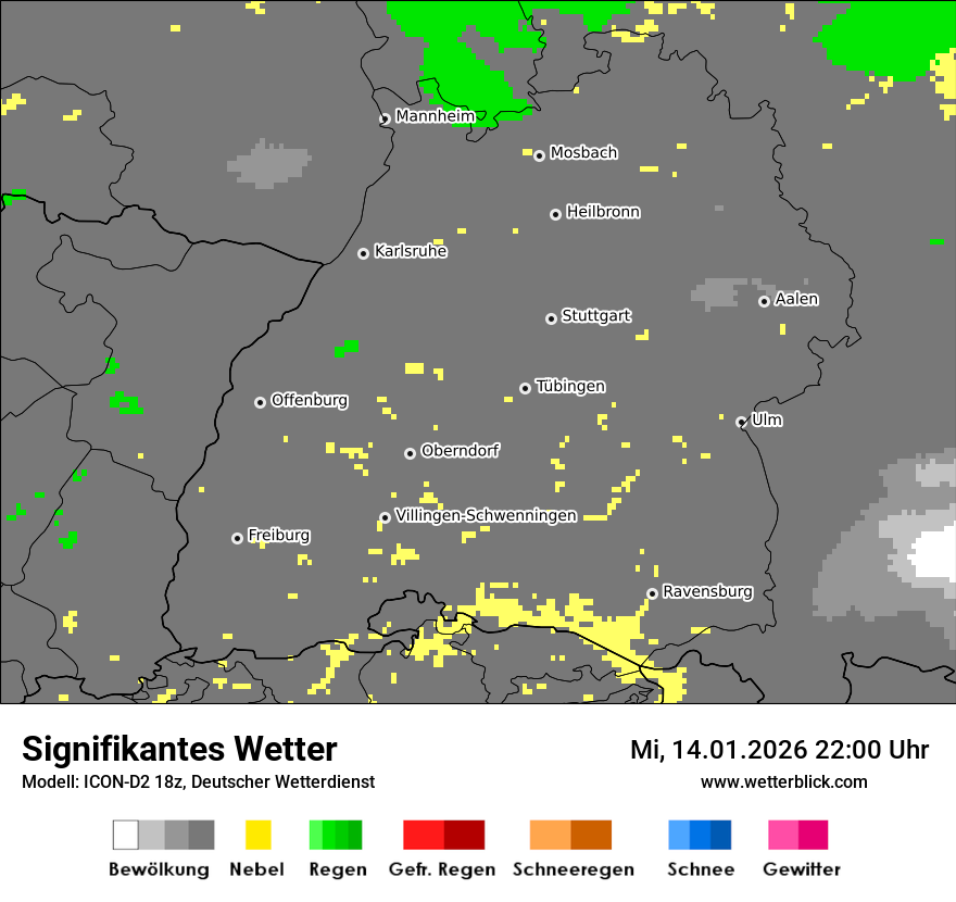 Signifikantes Wetter