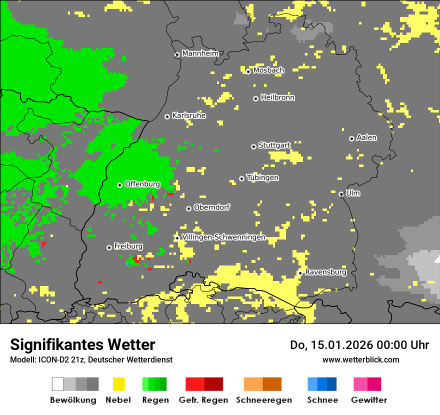 Signifikantes Wetter