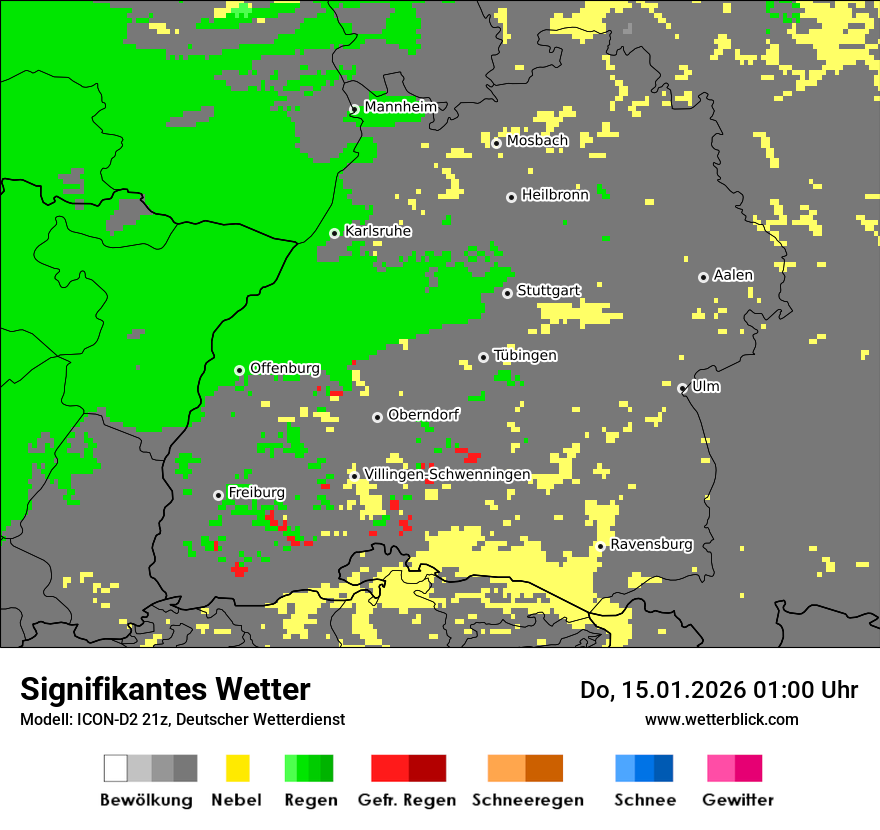 Signifikantes Wetter