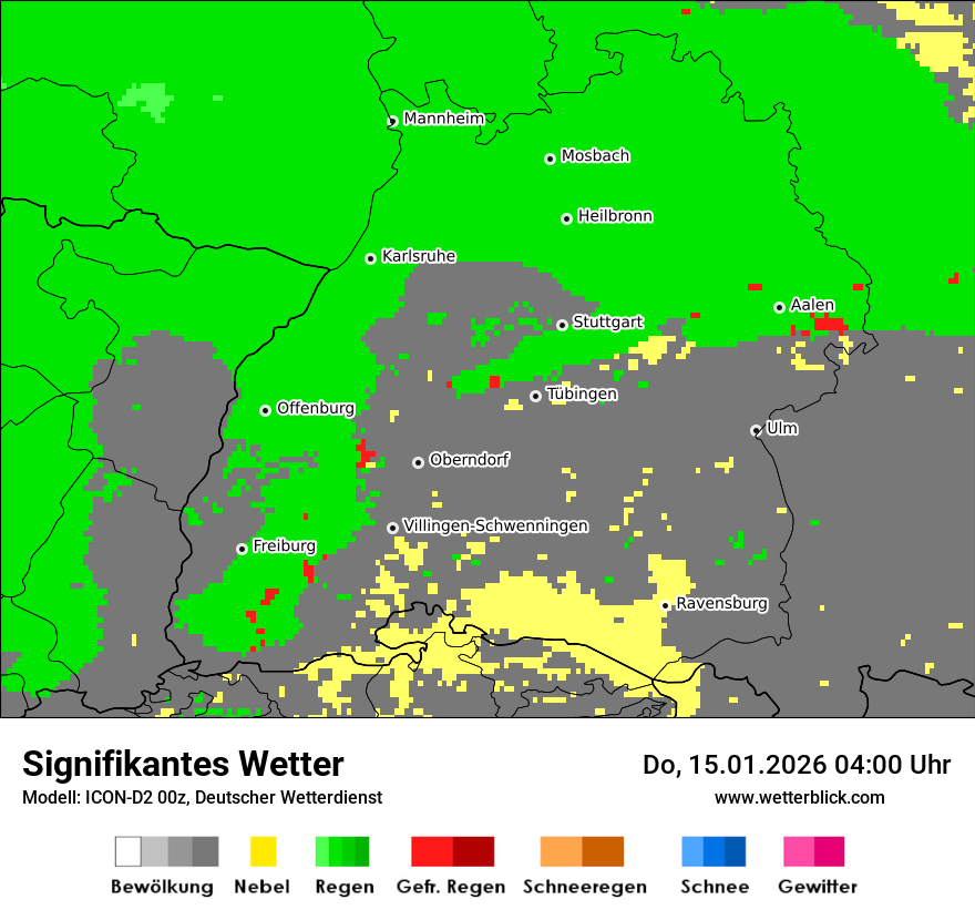 Signifikantes Wetter