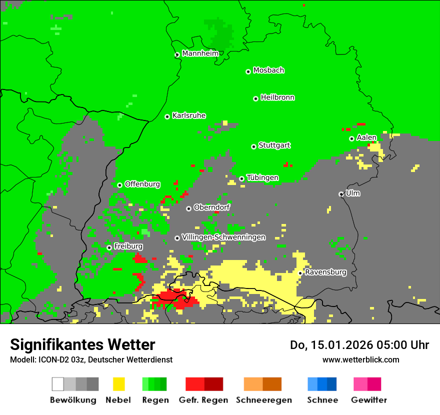 Signifikantes Wetter
