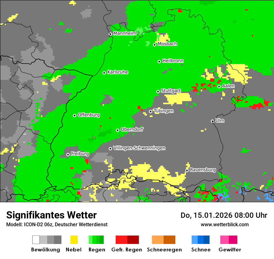 Signifikantes Wetter