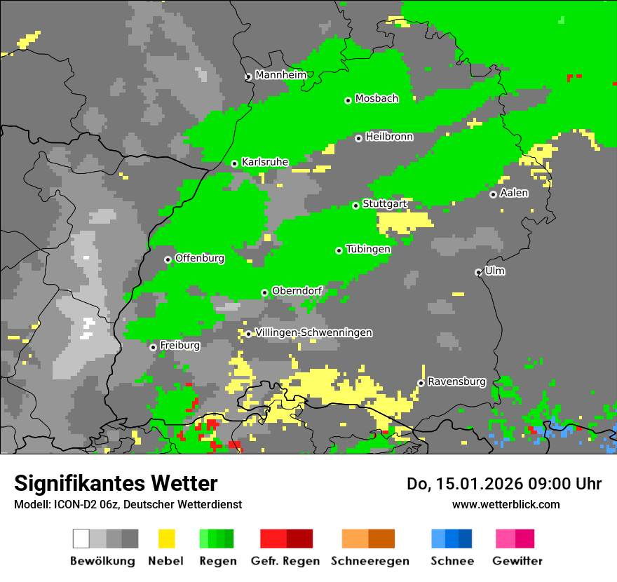 Signifikantes Wetter