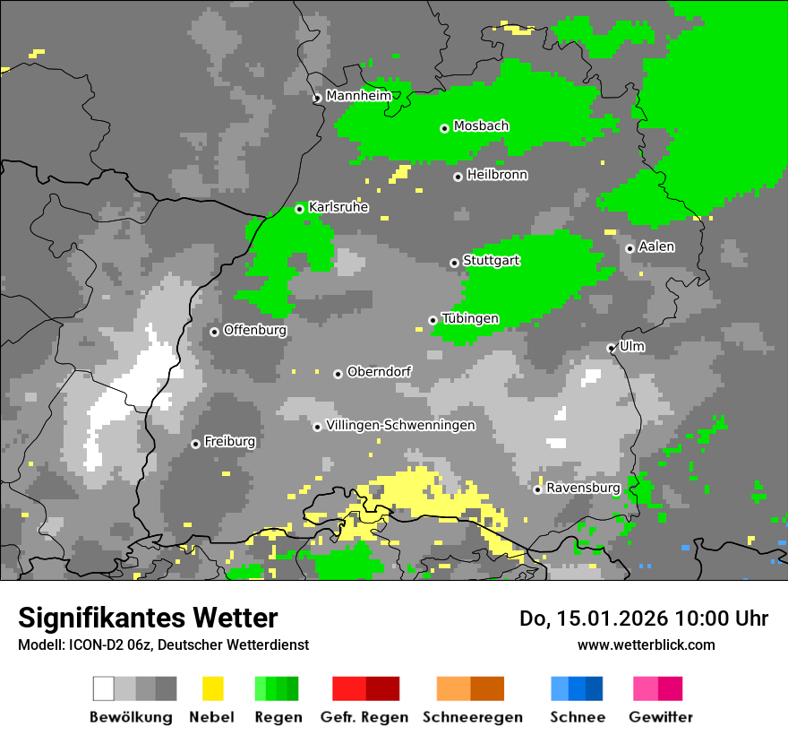 Signifikantes Wetter