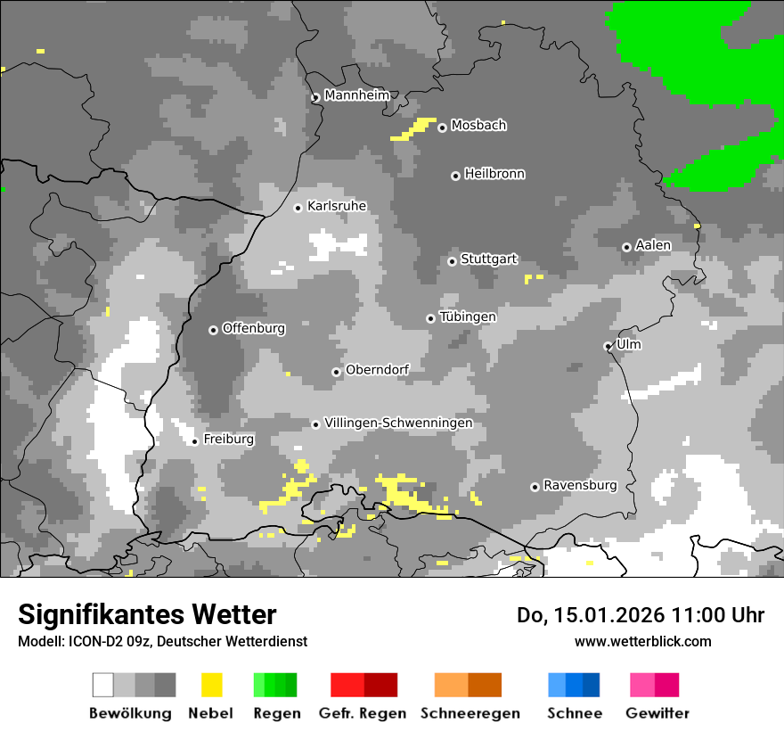 Signifikantes Wetter