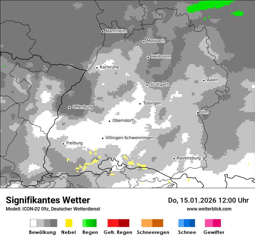 Signifikantes Wetter