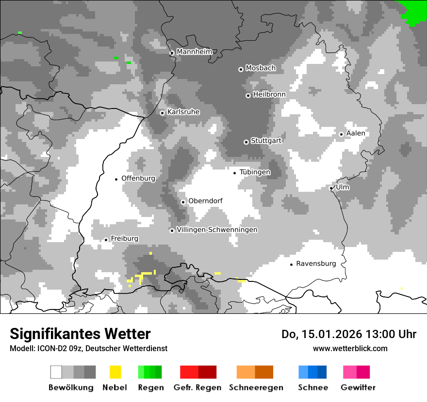 Signifikantes Wetter