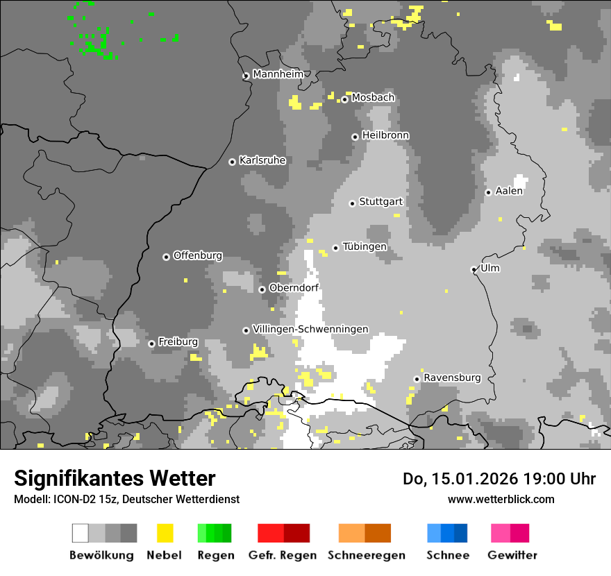 Signifikantes Wetter