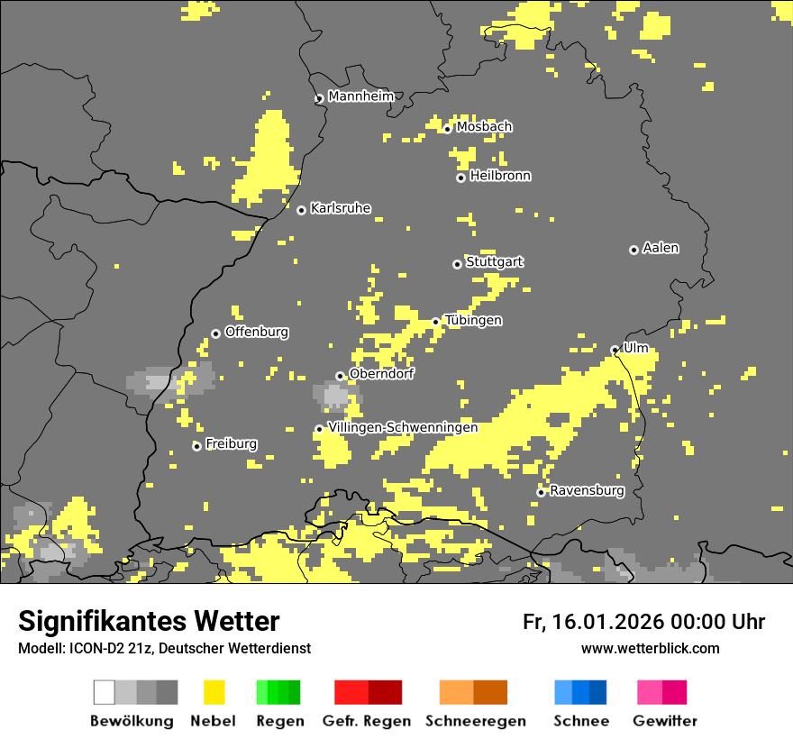 Signifikantes Wetter