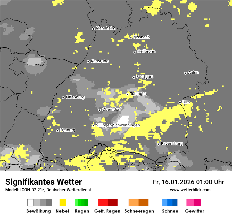 Signifikantes Wetter