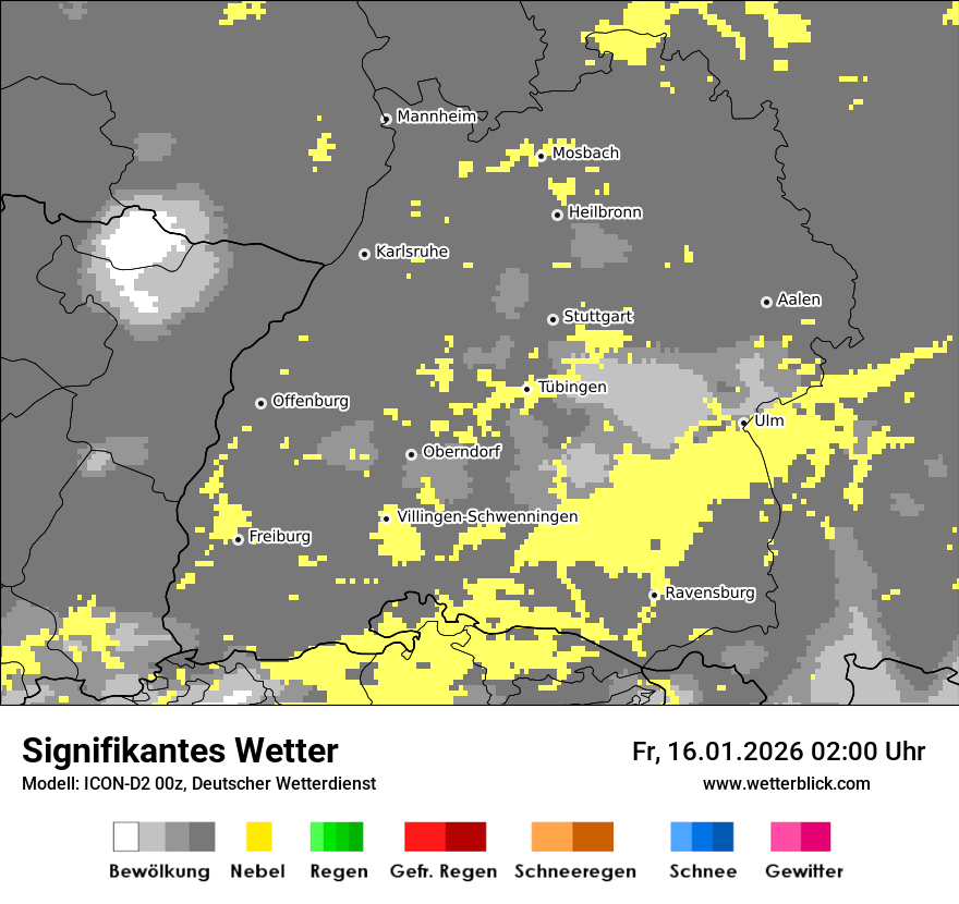 Signifikantes Wetter