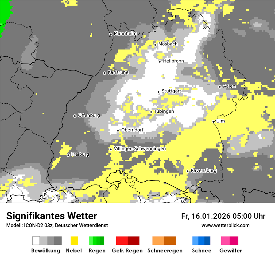 Signifikantes Wetter