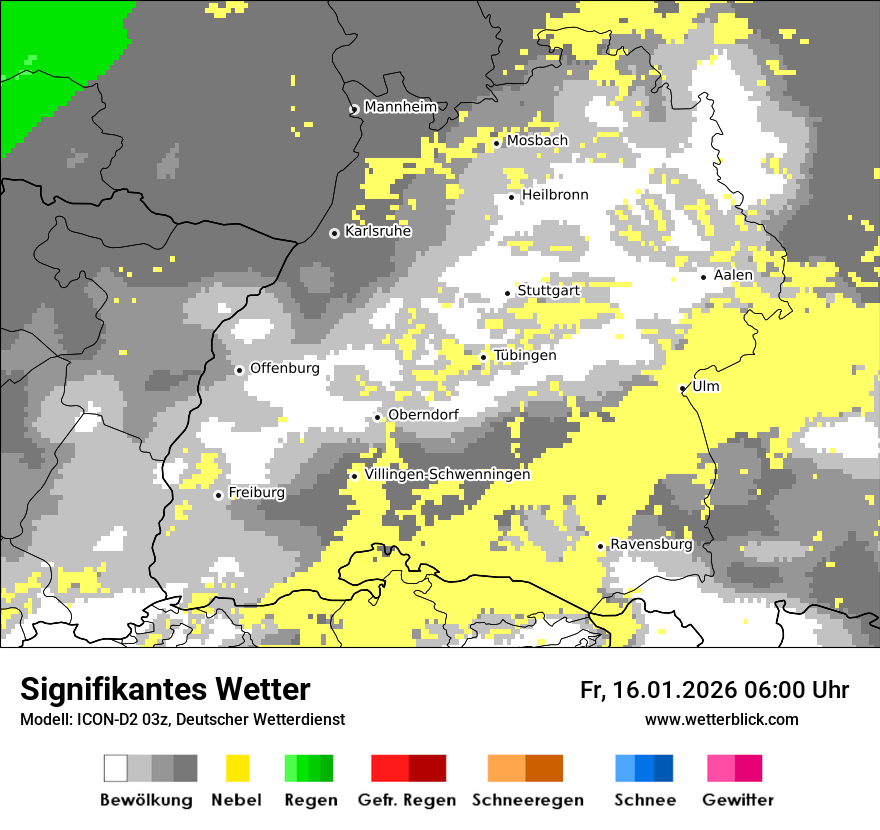 Signifikantes Wetter