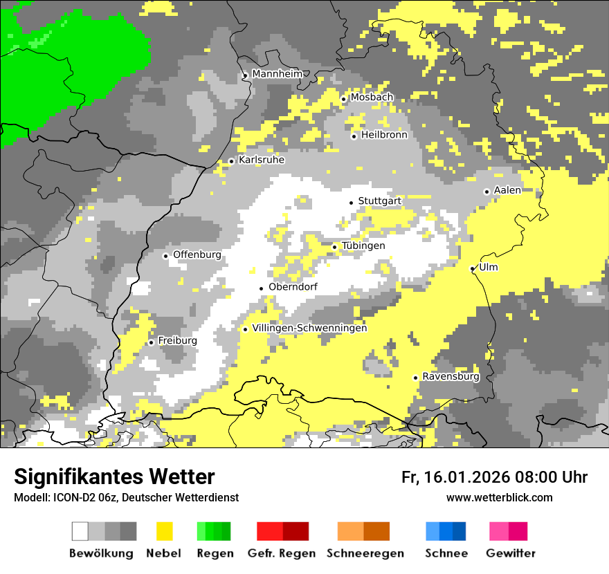 Signifikantes Wetter