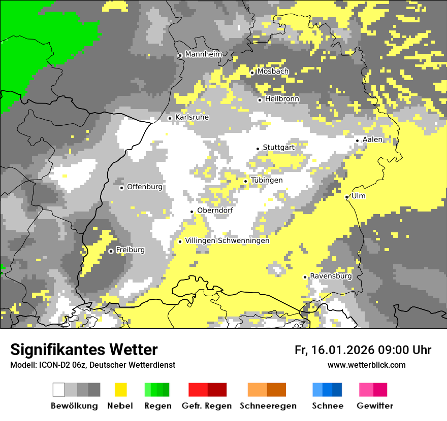 Signifikantes Wetter